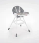 Krzesełko do karmienia Dolu High Chair 7352 Szare (8690089073525) - obraz 1