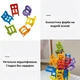 Розвиваюча гра - балансир "Chair Stack" дитяча настільна головоломка "Вежа зі стільців", 36 шт, різнобарвна (99678667) - зображення 5