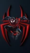 Дерев'яний фігурний пазл Spider Man, black, А2, Дерев'яна коробка 300+ елементів - изображение 1
