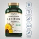 Лецитин Piping Rock Sunflower Lecithin 3600 мг 240 капсул - зображення 2