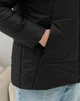 Жіноча куртка демісезонна з капюшоном MODA 0009 48 Чорний (M -0009 /1 A ) - зображення 9