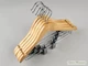 Набор 5 шт детские плечики Wooden Hanger 30 см деревянные светлые костюмные - изображение 3