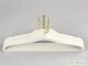Набор 10 шт плечики вешалки Hanger BPB45 45 см молочного цвета бархатные флокированные - изображение 3