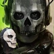 Маска балаклава череп Ghost Call of Duty с изображением черепа One Size - изображение 3