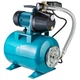 Насосная станция AquaticaLeo EKJ-802IA5/UA самовсасывающая 0.8 кВт Hmax 38 м Qmax 58 л в мин 24 л из нержавеющей стали голубая (33-102-775346/24) - изображение 4