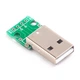Адаптер-конвертер USB на DIP 2,54, штекер на платі, Arduino - зображення 1