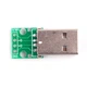 Адаптер-конвертер USB на DIP 2,54, штекер на платі, Arduino - зображення 5