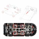 Настінне 3D Кріплення для Фірмового конструктора Technic (42096) Porsche 911 RSR / Порше GT3 - Формула 1 - Чорне - зображення 11