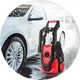 Мойка высокого давления Intertool 1400 Вт 5.5 л/мин 110 бар шланг 5 м пеногенератор автомойка забор воды из емкости (000055400) - изображение 12