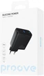 Сетевое зарядное устройство Proove Silicone Power 45W Type-C + USB Black (491850001) - изображение 6