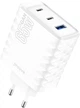 Сетевое зарядное устройство Proove Speed Surge Gan 65W USB + 2 Type-C White (558080003) - изображение 1