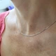 Срібний тонкий Ланцюжок ланцюг Круглий Снейк срібло 925 35 см покрито родієм 1.90г 255р 2/35 - зображення 2
