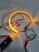 Ангельські оченята LED білий + помаранчевий BMW E46 (2x131mm, 2x146mm) - зображення 2