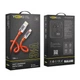 Кабель для заряджання та обміну даними USB YOKI YK-UL61 ULTRA Series USB/Type C 60W (3A/20V) 1.2m Помаранчевий - зображення 1