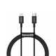 Кабель BASEUS Type-C to Lightning Superior Series Fast Charging Data Cable |1m, 20W| (CATLYS-A01) black - изображение 1