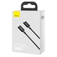 Кабель BASEUS Type-C to Lightning Superior Series Fast Charging Data Cable |1m, 20W| (CATLYS-A01) black - изображение 5