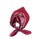 Платок женский с узором DIANA 932-129 LuckyLOOK 50x50 Бордовый Белый - изображение 1