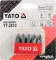Набор ударных отверточных насадок YATO Philips 5/16" PH2 36 мм 5 шт (YT-2810) - изображение 2