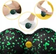 Массажный мяч двойной 4FIZJO EPP DuoBall 08 Black/Green (P-5907222931295) - изображение 3