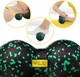Массажный мяч двойной 4FIZJO EPP DuoBall 12 Black/Green (P-5907222931325) - изображение 2