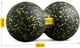 Массажный мяч двойной 4FIZJO EPP DuoBall 12 Black/Yellow (P-5907222931332) - изображение 2
