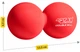 Массажный мяч двойной 4FIZJO Lacrosse Double Ball 6.5 x 13.5 см Red (P-5907222931219) - изображение 3