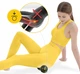 Массажный мяч двойной 4FIZJO EPP DuoBall 08 Black/Yellow (P-5907222931301) - изображение 6
