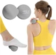 Массажный мяч двойной 4FIZJO Lacrosse Double Ball 6.5 x 13.5 см Grey (P-5907739314345) - изображение 1