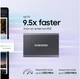 Накопичувач зовнішній SSD 2.5" USB 4.0TB Samsung T7 Titan Gray (MU-PC4T0T/WW) - зображення 5