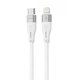 Кабель Proove Soft Silicone Type-C to Lightning 27W (1m) White (CCSO27002102) - зображення 1