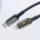 Кабель Proove Flex Metal Type-C to Lightning 27W (1m) Black - зображення 2