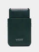 Аккумуляторная мужская мини электробритва VGR V-390 для бритья бороды и усов шейвер для идеальной гладкости Зеленый - изображение 1