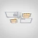 Люстра VALESO V K28917-2+2 WT с пультом светодиодная LED на кухню, для гостинной, для спальни - изображение 4