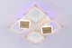 Люстра VALESO V K39940-4+2+1 WT+gold с пультом светодиодная LED на кухню, для гостинной, для спальни - изображение 13
