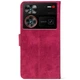 Чохол-книжка Crazy Horse Clasic для Nubia Z60 Ultra Magenta (Front) (61128) - зображення 3