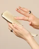 Щітка для волосся Tangle Teezer The Ultimate Detangler Chrome Neo Gold 325 зубчиків (7022) - зображення 2