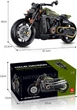 Дитячий конструктор Мотоцикл Harley Davidson 586 деталей Technic - зображення 2