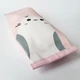 Пенал в форме пакета с котом розовый Cat из искусственной кожи для школы и канцелярии в корейском стиле - изображение 2