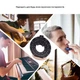 Квинтовое колесо для аккордов / инструмент для изучения теории музыки Circle Of Fifths Wheel квинтовый круг для музыкантов, 12х0.2 см, черный (99795231) - изображение 8