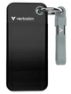 Кишеньковий накопичувач Verbatim Pocket SSD 1ТБ з брелком і кріпленням для кабелю чорний/сірий (32190) - изображение 1