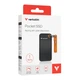 Кишеньковий накопичувач Verbatim Pocket SSD 1ТБ з брелком і кріпленням для кабелю чорний/помаранчевий (32193) - изображение 4