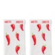 Носки NOSKAR Chili Pepper White 41-46 - изображение 2