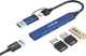 USB-хаб Canyon DS-02 4-в-1 USB-A/C Blue (CNS-TDS02BL) - изображение 5