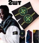 Патч Stone Island Стон Айленд з гудзиками на одяг стонік патч-2шт A (AN)31836 - зображення 1