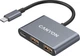 USB-хаб Canyon DS-3 3-в-1 USB-C Dark Grey (CNS-TDS3) - зображення 1