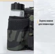 Водонепроникна сумка для рибальських снастей / наживки / котушок, рибальський рюкзак - переноска для ходової риболовлі з ременем на плече або талію, хакі (99835093) - зображення 5