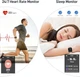 Смарт-годинник Motast Smartwatch P22D 1.7" Чорний Б/В - зображення 4