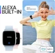 Смарт-часы Amazfit GTS 2 mini A2018 40mm / GPS / Bluetooth 5.0 / Влагозащита 5 АТМ / До 14 дней работы / Черный Б/В - изображение 5