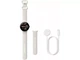 Смарт-годинник Google Pixel Watch 41mm / NFC / GPS / Wi-Fi / Bluetooth 5.0 / Влагозащита 5 ATM / Wear OS / Polished Silver / Porcelain Active Band Б/В - зображення 6