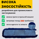 Моп акриловый плоский с карманами 80 см моп для швабры Сменные тряпки для швабры для сухой уборки синий - изображение 5